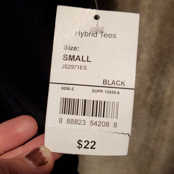 NWT Cold Crush Black Junior's T-Shirt Small New - Picture 4 of 7